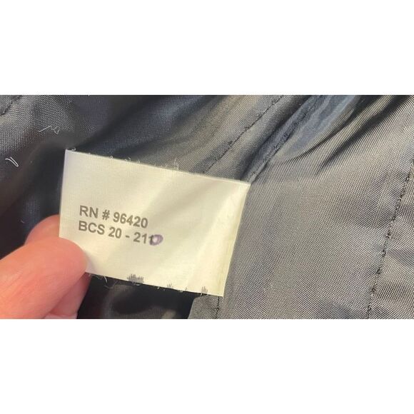 Mossi Genuine Leather Moto Bomber Jacket Sz. 10 - Picture 10 of 14